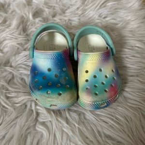 Colorful Crocs - toddler 5
